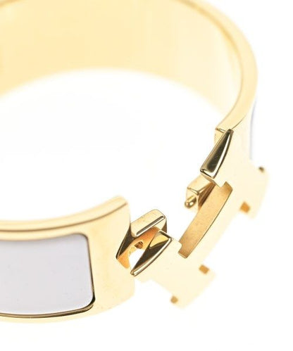 Hermes Bracelet Bangle Gold — view 4