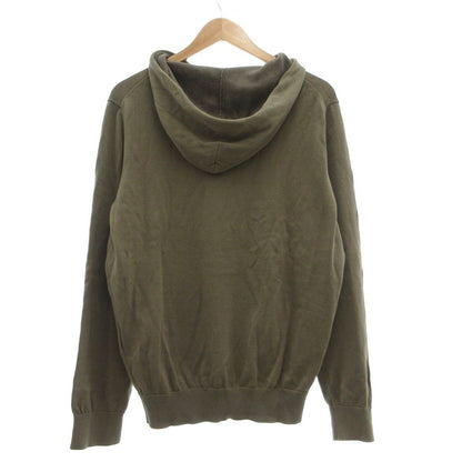 Louis Vuitton Pullover Hoodie Knit L Green Circle LV Logo Signature MG — view 2