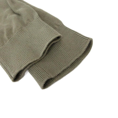 Louis Vuitton Pullover Hoodie Knit L Green Circle LV Logo Signature MG — view 4