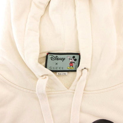Gucci Disney Collaboration Mickey Sweatshirt Hoodie Sherry Line Ivory M MG — view 5