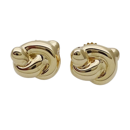 Tiffany & Co Earrings Knot Yellow Gold