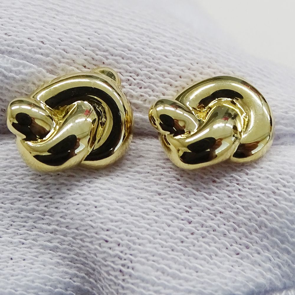Tiffany & Co Earrings Knot Yellow Gold — view 7