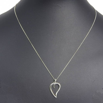 Tiffany & Co Leaf 925 Sterling Silver Necklace — view 2