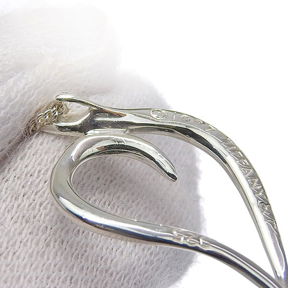 Tiffany & Co Leaf 925 Sterling Silver Necklace — view 6