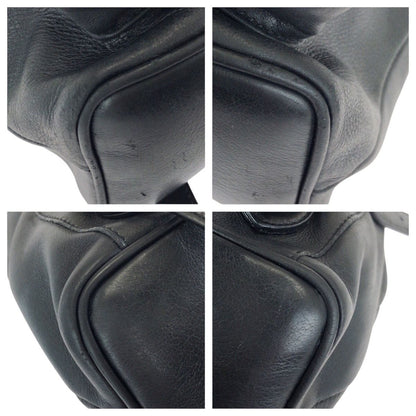 Gucci Bamboo Black Gold Leather 003 Backpack — view 3