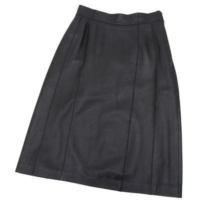 Loewe Vintage Skirt Leather Trapezoidal
