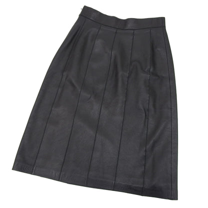 Loewe Vintage Skirt Leather Trapezoidal — view 2