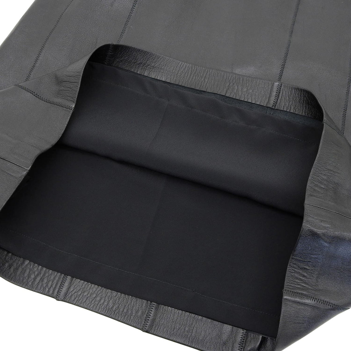 Loewe Vintage Skirt Leather Trapezoidal — view 4