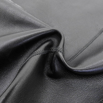 Loewe Vintage Skirt Leather Trapezoidal — view 5