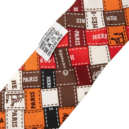 Hermes Twilly Bolduc Scarf Multicolor Silk — view 3