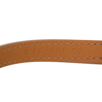 Hermes Croisier Veau Swift Nata Rose Gold Bracelet — view 6