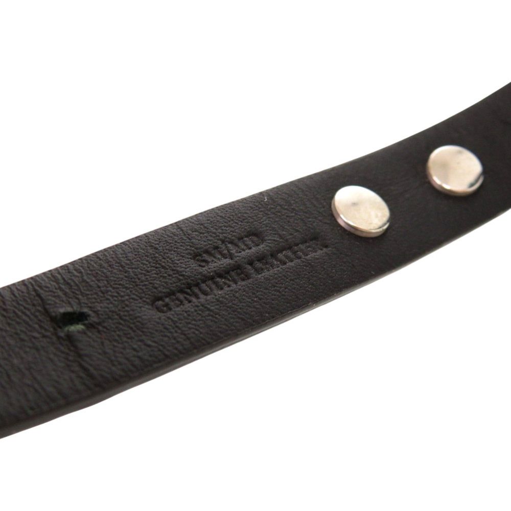 Tiffany & Co Return to Logo Leather Blue Bracelet — view 4