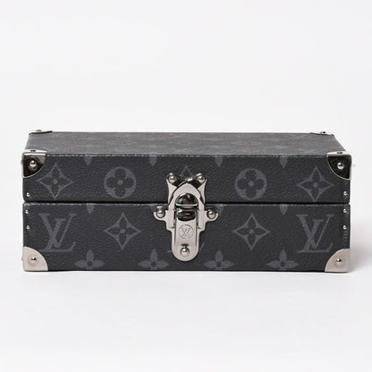 Louis Vuitton Bag Monogram Eclipse Mini Trunk Case Black