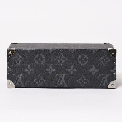 Louis Vuitton Bag Monogram Eclipse Mini Trunk Case Black — view 2