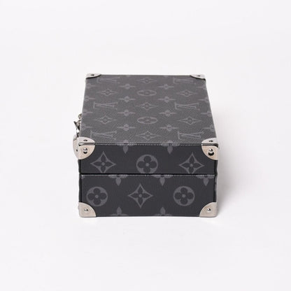 Louis Vuitton Bag Monogram Eclipse Mini Trunk Case Black — view 4