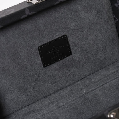 Louis Vuitton Bag Monogram Eclipse Mini Trunk Case Black — view 8