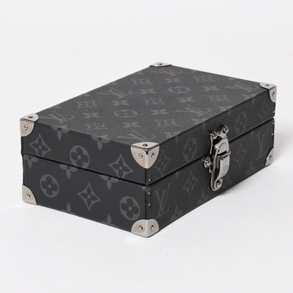 Louis Vuitton Bag Monogram Eclipse Mini Trunk Case Black — view 3