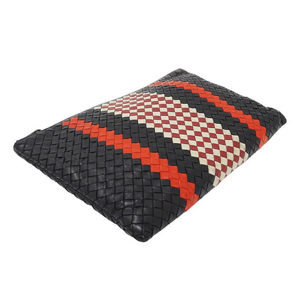 Bottega Veneta Intrecciato Clutch Leather Black — view 3