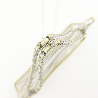 Chanel Chain Shoulder Bag Vinyl Clear Gold — view 5