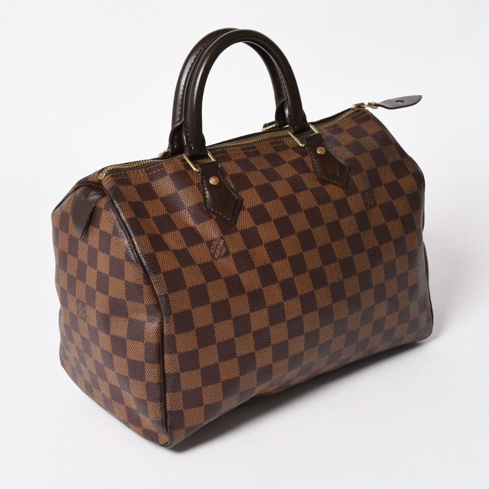 Louis Vuitton Speedy Damier Ebene Canvas 30 Handbag — view 3