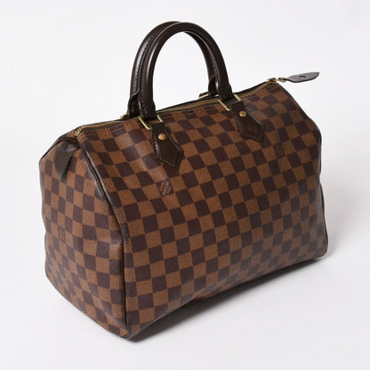 Louis Vuitton Speedy Damier Ebene Canvas 30 Handbag — view 3