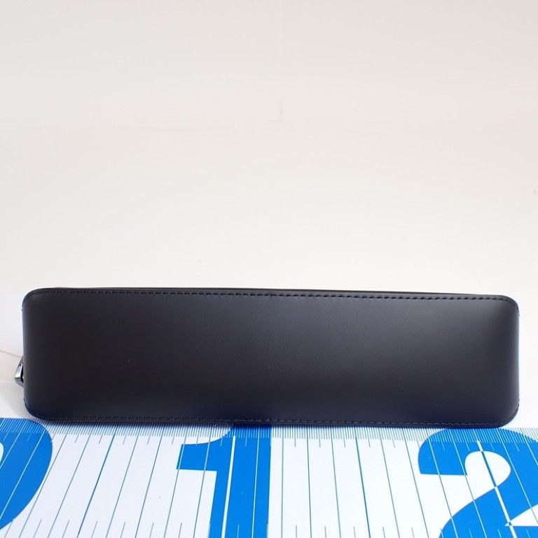 Louis Vuitton Pen Case Trousse Elisabeth Black Monogram Eclipse Pencil Pouch — view 3