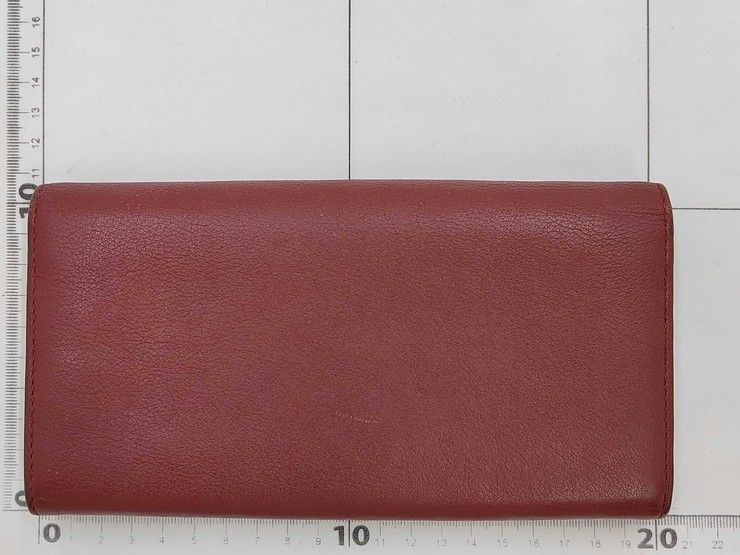 Cartier Wallet C de Cartier International Bordeaux Leather Flap — view 8