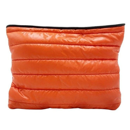 Moncler Clutch Pouch GM Orange Black Nylon
