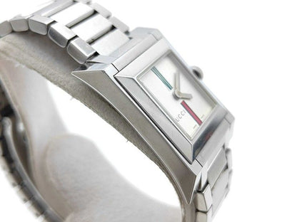 Gucci Watch Sherry Line Silver Stainless Steel 2 Hand Quartz — view 3