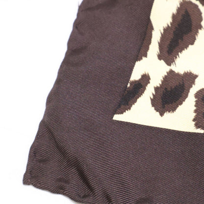 Dolce & Gabbana Leopard Pattern Silk Scarf — view 5