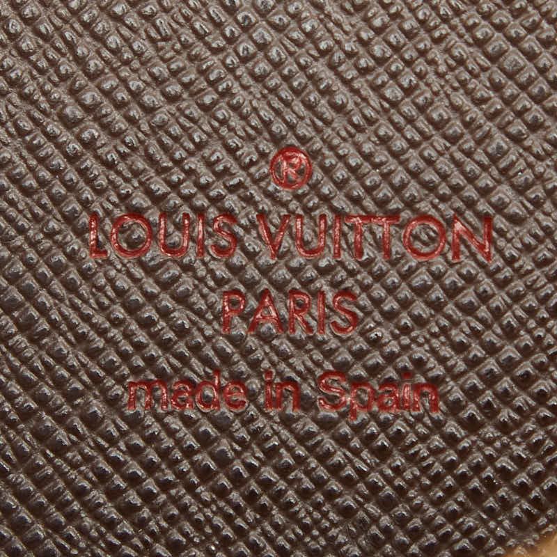 Louis Vuitton Damier Zippy Wallet Zip Around Brown — view 7