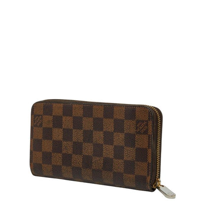 Louis Vuitton Damier Zippy Wallet Zip Around Brown — view 2