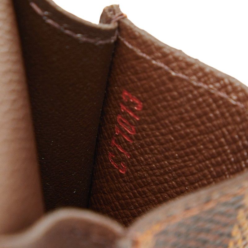 Louis Vuitton Damier Etui Cigarette Tobacco Case Brown Leather — view 7