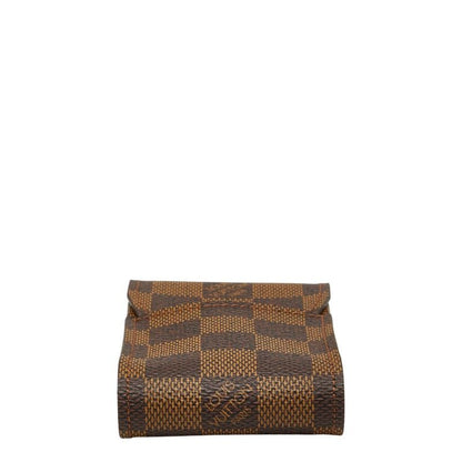 Louis Vuitton Damier Etui Cigarette Tobacco Case Brown Leather — view 3