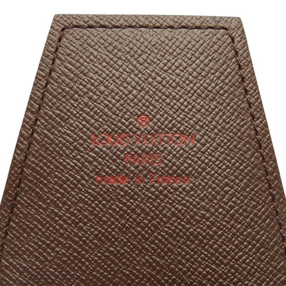 Louis Vuitton Damier Etui Cigarette Tobacco Case Brown Leather — view 8