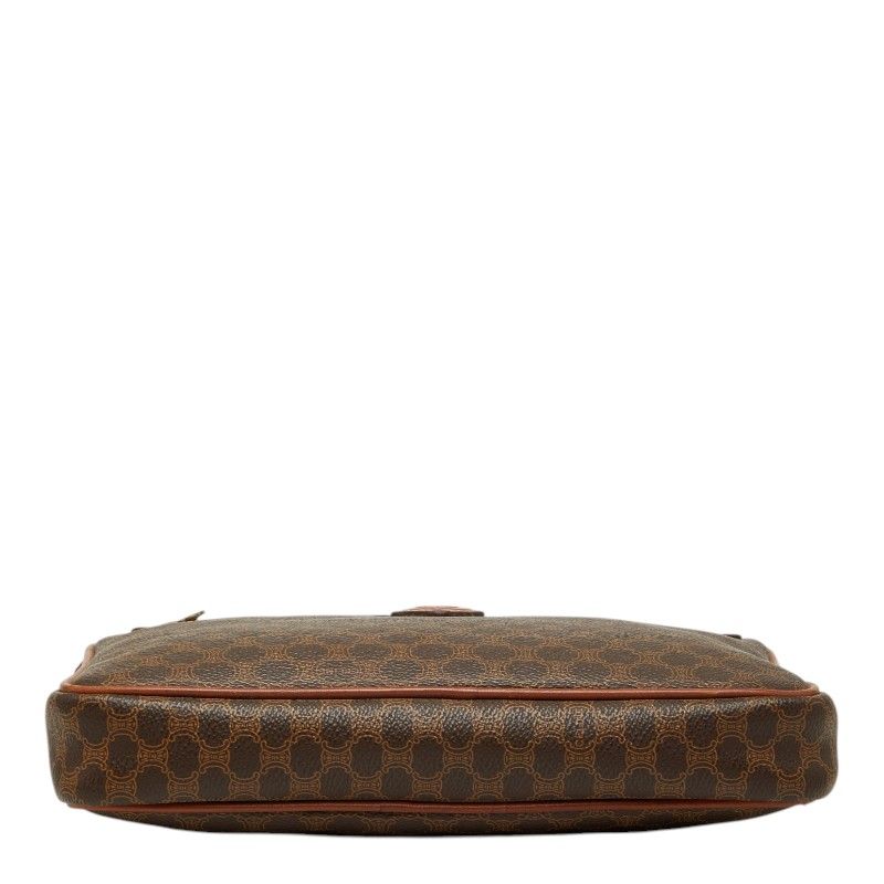 Celine Macadam Clutch Brown Leather — view 3