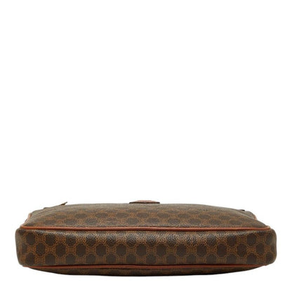 Celine Macadam Clutch Brown Leather — view 3