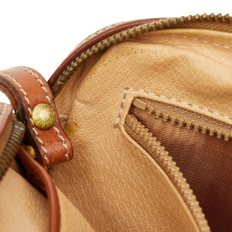 Celine Macadam Clutch Brown Leather — view 7