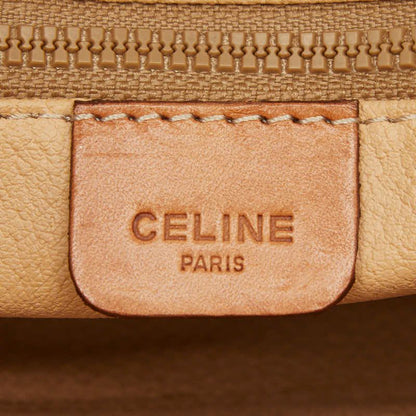 Celine Macadam Clutch Brown Leather — view 8