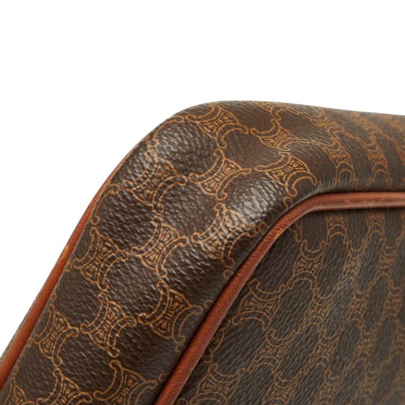 Celine Macadam Clutch Brown Leather — view 4