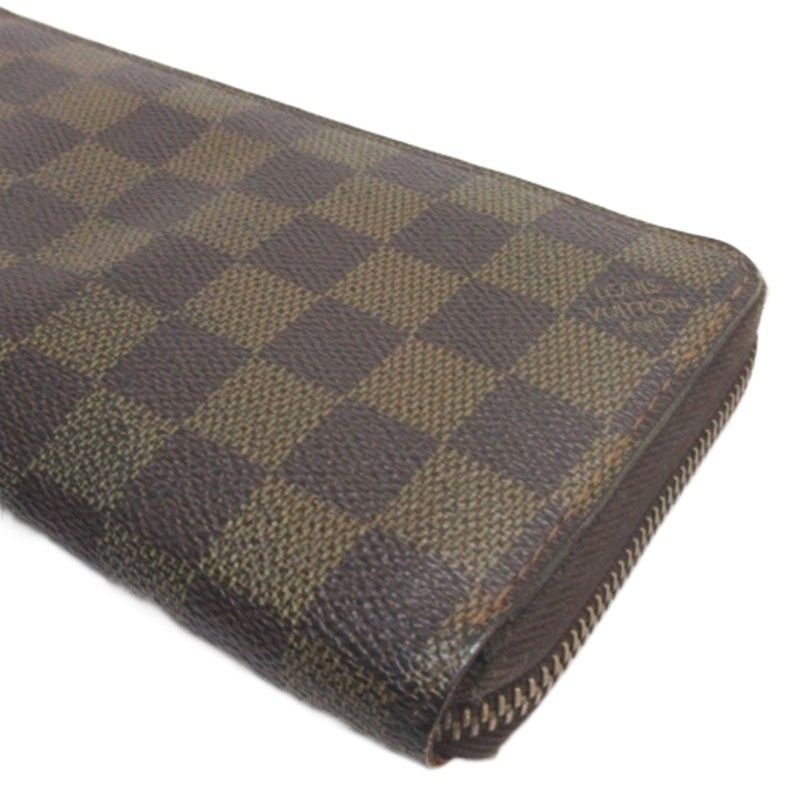 Louis Vuitton Damier Zippy Wallet Brown — view 3
