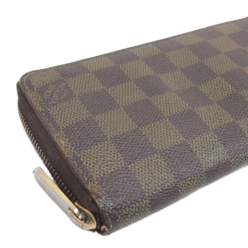 Louis Vuitton Damier Zippy Wallet Brown — view 4