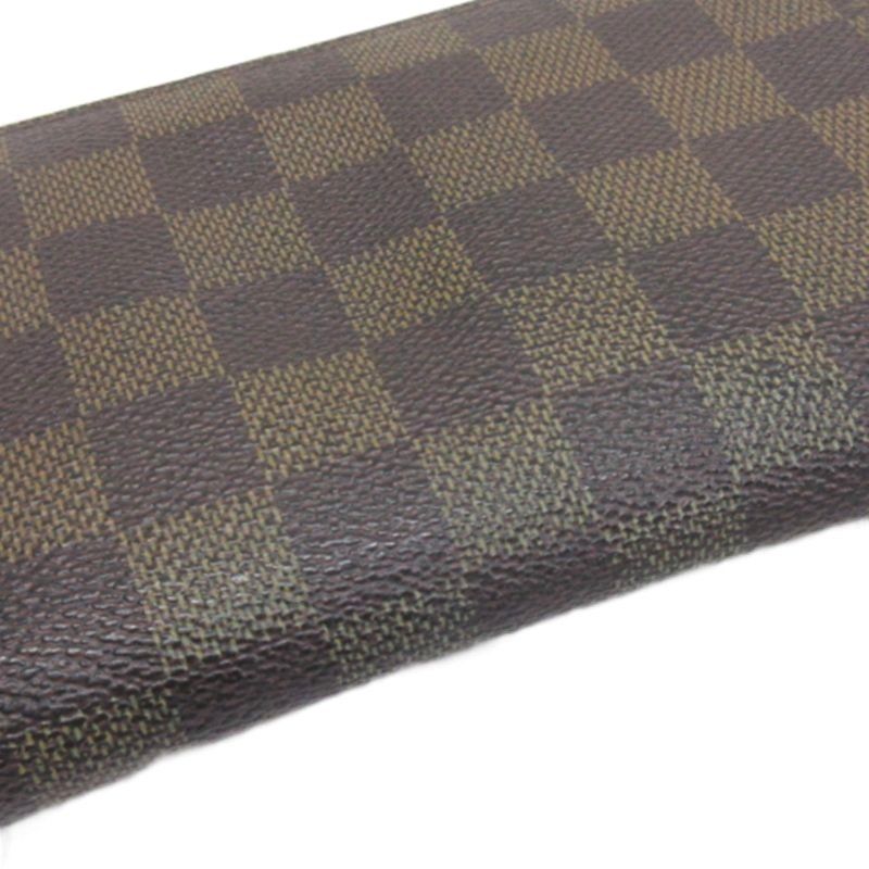 Louis Vuitton Damier Zippy Wallet Brown — view 5