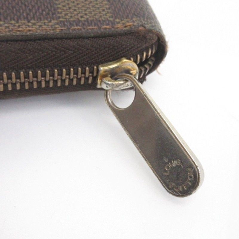 Louis Vuitton Damier Zippy Wallet Brown — view 6