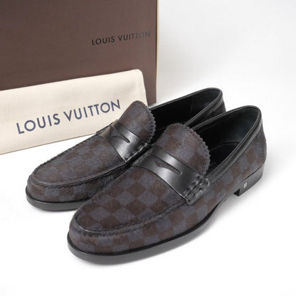 Louis Vuitton Loafers Damier Calf Hair 5.5