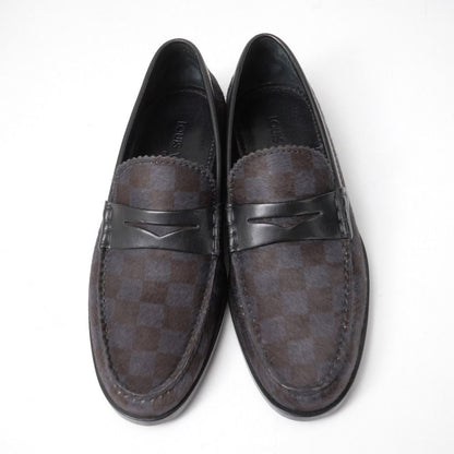 Louis Vuitton Loafers Damier Calf Hair 5.5 — view 4