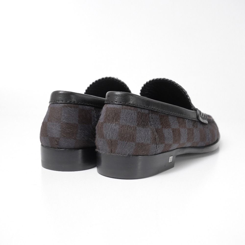 Louis Vuitton Loafers Damier Calf Hair 5.5 — view 3