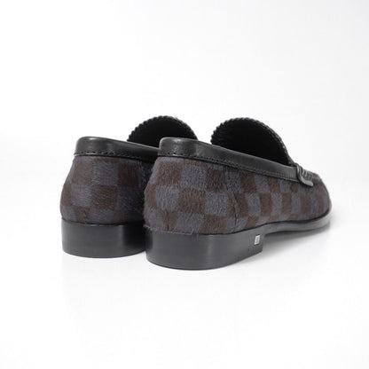 Louis Vuitton Loafers Damier Calf Hair 5.5 — view 3