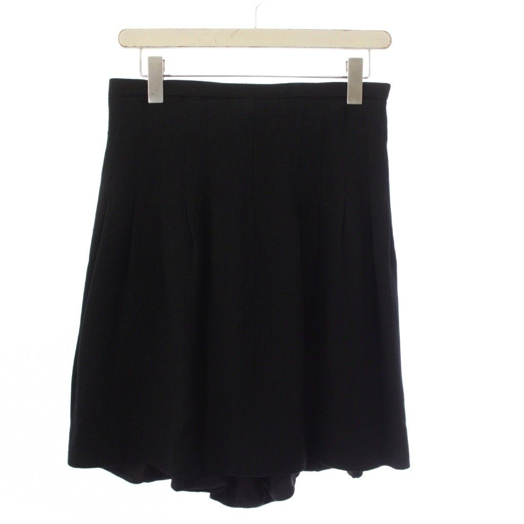 Chanel Suit Tailored Jacket Knee Length Skirt 34 38 Black — view 5