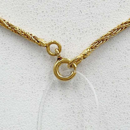 Celine Necklace Macadam Gold Metal — view 4